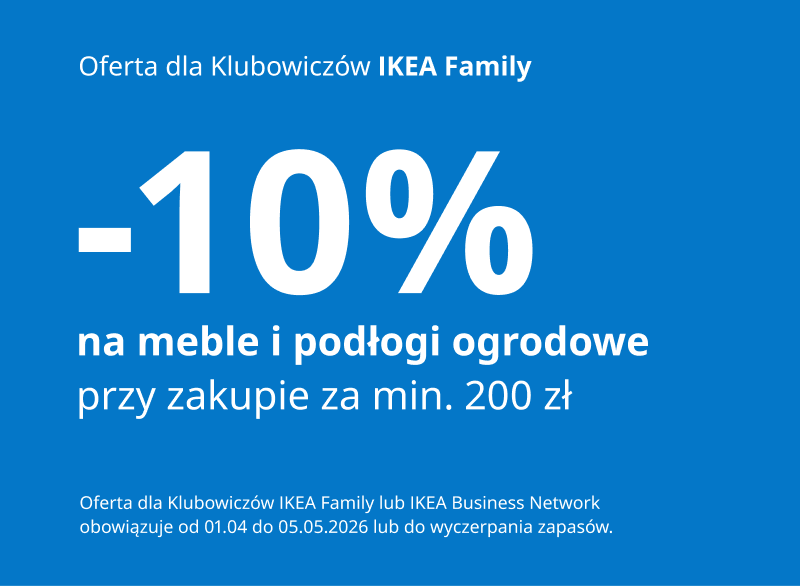 -10% na meble i podłogi ogrodowe